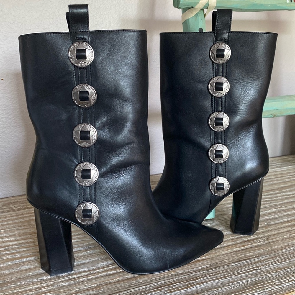 Dante - Black Lafayette Western Boots